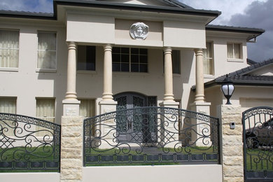 Traditional exterior home idea in Sydney