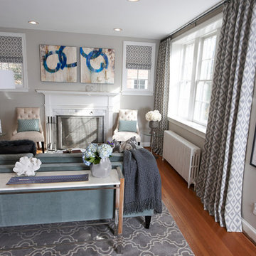 Sweet Sophistication: Living Room