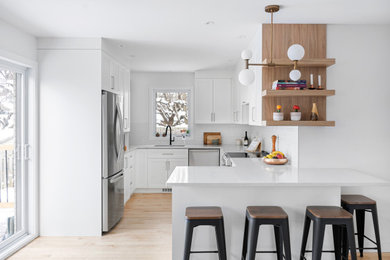 Design ideas for a kitchen in Montreal.