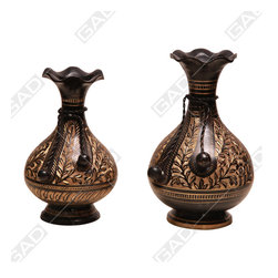 FLOWER VASE TIE BLACK FINE ART - Home Accessories & Decor