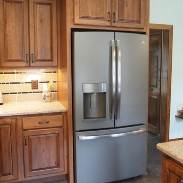 Galva, IL- Rustic Beech Kitchen With Storage Galore!