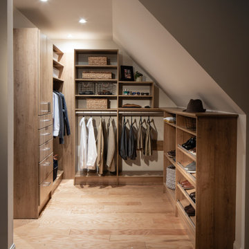 Pitched Ceiling, Walk-In Closet