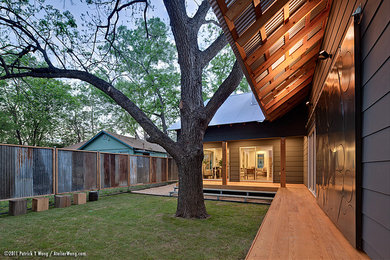 Trendy exterior home photo in Austin