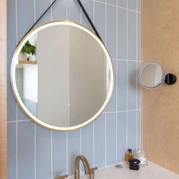 Coastal Casual Primary Bath Remodel Overland Park, KS