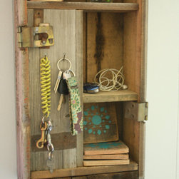 Repurposed Ammunition Box Organizer - Display And Wall Shelves 