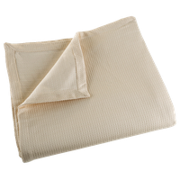 100 Percent Cotton Blanket for Comfort and Warmth, Taupe, Twin