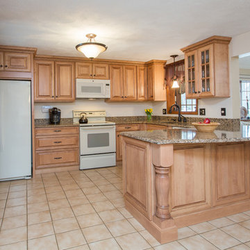 Traditional Open Kitchen