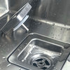 3.5" Square Stainless Steel Sink Strainer