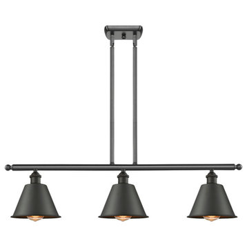 Innovations Smithfield 3-Light Dimmable LED Island Light, Oiled Rubbed Bronze