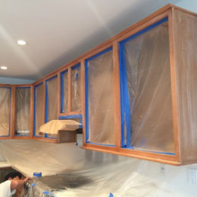 PAINTING KITCHEN CABINETS