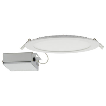24 Watt LED Downlight - 8 in - CCT Selectable - 120 Volt - Round - Remote Driver