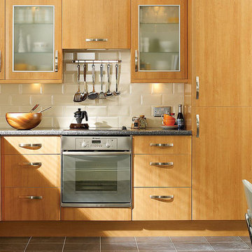 Cherry Style Modern Kitchen