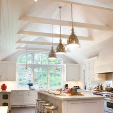 blue vaulted ceilings