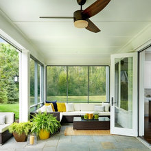Screened in room
