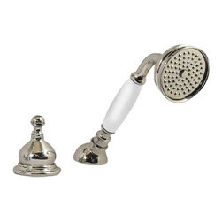 Graff - Graff Deck Mounted Handshower and Diverter Set - G-2555-SN - Tub And Shower Faucet Sets