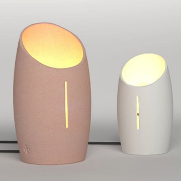 Ceramic table lamp, desk lamp, table light, Naaya Cask
