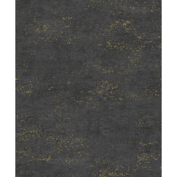Elatha Charcoal Gilded Texture Wallpaper Bolt