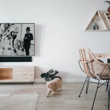 Vivienda boho chic a un paso del mar