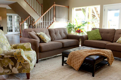 Inspiration for a timeless basement remodel in St Louis