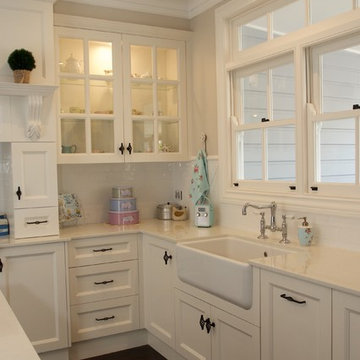 Caringbah - White Edwardian Kitchen
