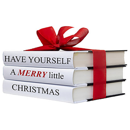 A Merry Little Christmas Holiday Book Set, 3-Piece Set