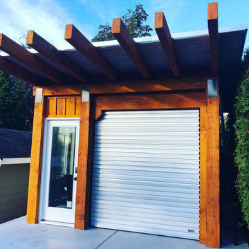 Shed, Barn, Storage With Roll-Up Doors