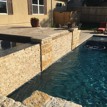 Elevated Porch hot tub