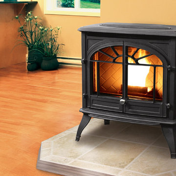 Empress Cast Iron Freestanding Pellet Stove