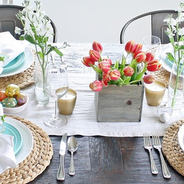 Spring Tablescape