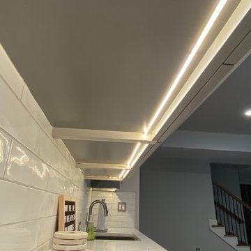 Basement Under cabinet lighting