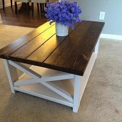 Rustic Coffee Table - Coffee Tables