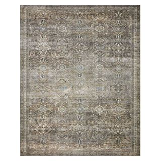 Monterey Gray Persian Rug | Traditional Medium Pile Rug - 5'3 Round