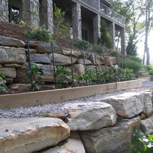 Terraced garden