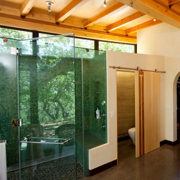 Custom Doors in Unique Executive Home