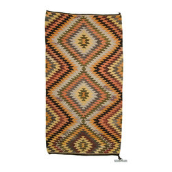 Vintage Turkish Kilim Rug - Rugs