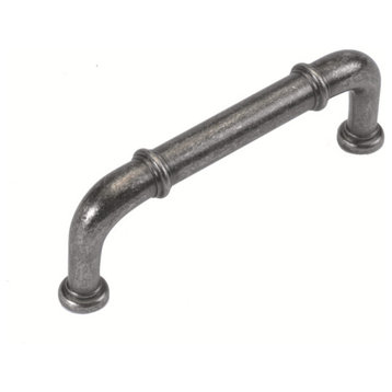 Belwith Hickory 3 In. Cottage Black Nickel Vibed Cabinet Pull P3382-BNV Hardware