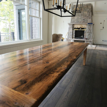 Reclaimed Wood Harvest Tables