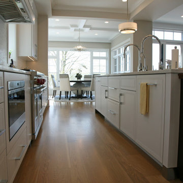 open concept lake house