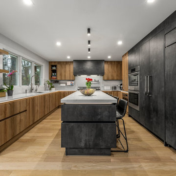 Modern Leicht Westchester Kitchen, Harrison NY