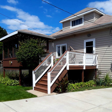 Timber Tech Low Maintenance Deck in Berwyn, IL
