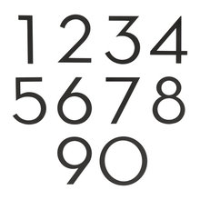 address numbers