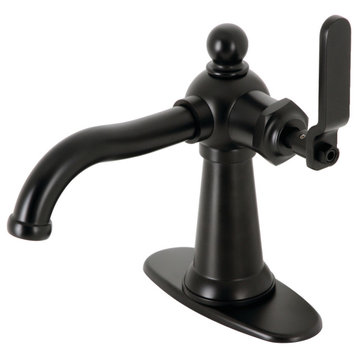 KSD3540KL Single-Handle Bathroom Faucet With Push Pop-Up, Matte Black