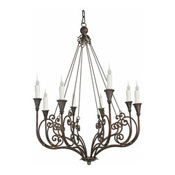 Hand Forged Iron Chandelier Designs - Products