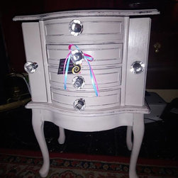 SOLD-freestanding vintage jewellery cabinet... - Products