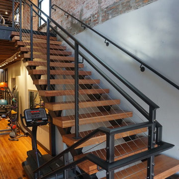Shape Fitness Cable Wire Railing Job, Worthington, Ohio
