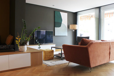 Modernes Wohnzimmer in Marseille