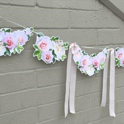 Rose Swags Garland - Artificial Flowers Plants And Trees