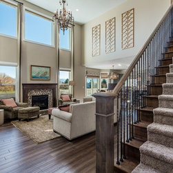 Family Room / Stairs Blue Pine - Cardinal PLan - Products