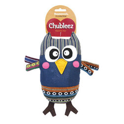 Chubleez Patch Owl - Dog Toys