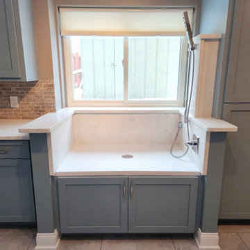 Custom Dog Shower